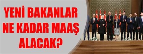 Bakanlar Ne Kadar Maaş Alır?