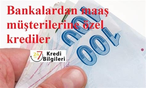 Maaş Müşterilerine Özel Kredi Faizleri